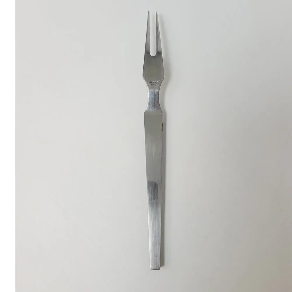 Vintage MCM Stainless Steel Hors d'oeuvres Fork 6.25